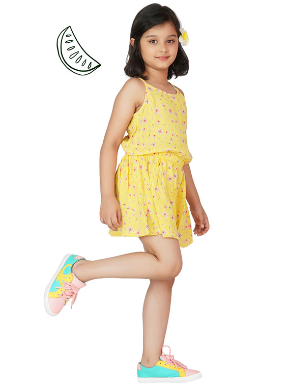 Sunshine Daisy Strappy Jumpsuit