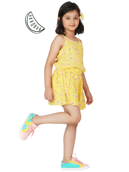 Sunshine Daisy Strappy Jumpsuit