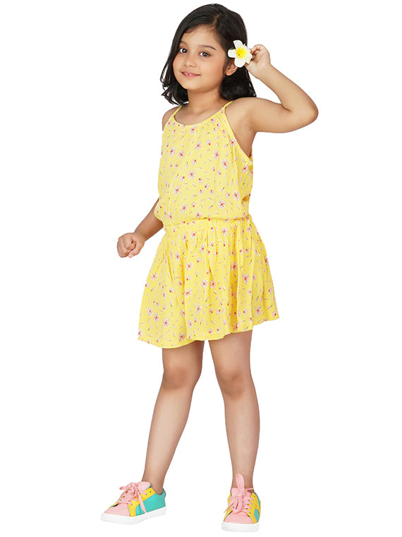 Sunshine Daisy Strappy Jumpsuit