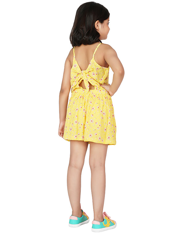 Sunshine Daisy Strappy Jumpsuit