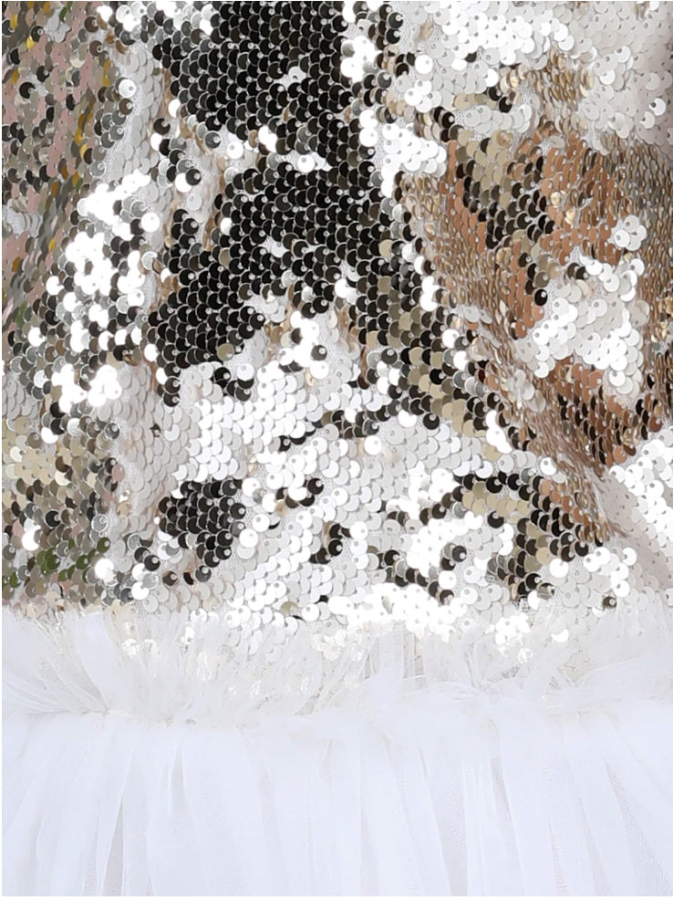 Mermaid Sequin Embellished Party Dress