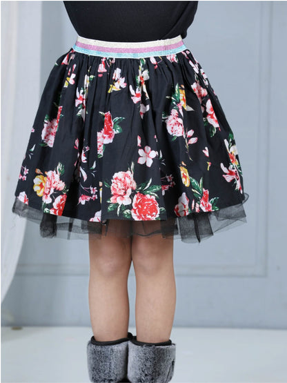 Enchanted Garden Cotton Twirl Skirt