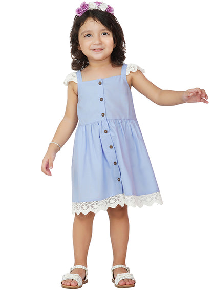 Lavender Lovely Lace Cotton Dress